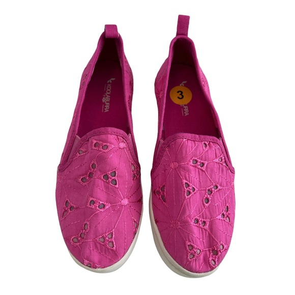 Koolaburra by Ugg Amiah Floral Slip-On Sneaker Girls Size 3 - Picture 5 of 16